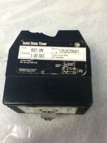 Westinghouse BST-ON Timer