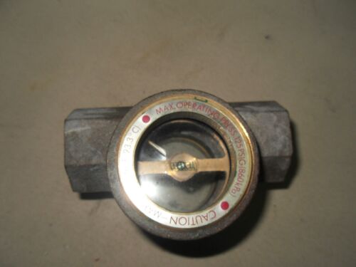 WE ANDERSON Midwest Sight Flow Indicator Model 360 1/2"