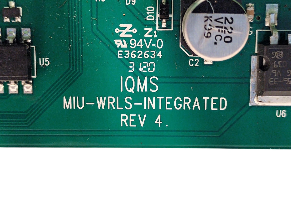 IQMS MIU-WRLS-INTEGRATED Printed Circuit Board