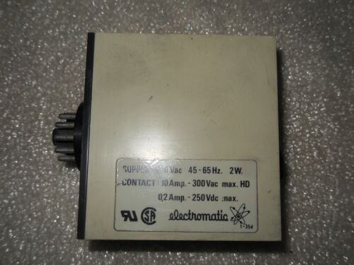 Electromatic SAM205-120 8-180 Sec 120VAC Timer