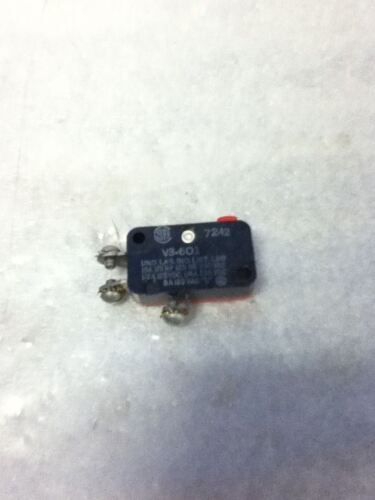 MICRO SWITCH V3-601 SNAP ACTION BASIC SWITCH- NO BOX