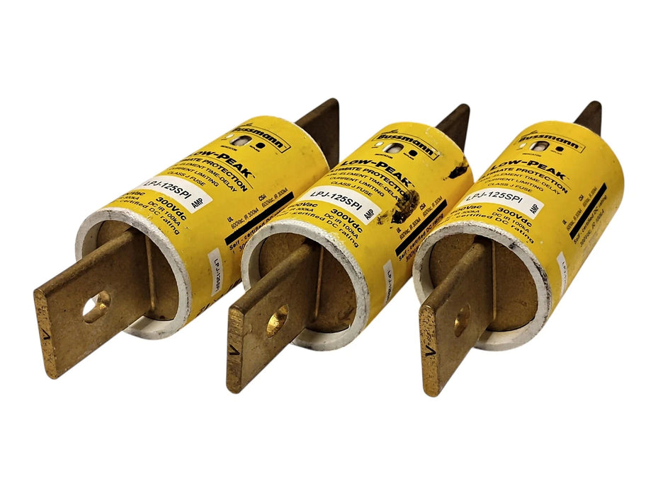 Bussmann LPJ-125SPI 600VAC/300VDC 125 A Current-Limiting Time-Delay Fuse