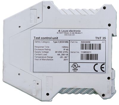 Lenze Americas 50033058 TNT 35 24 V DC 4 A Safety Relay