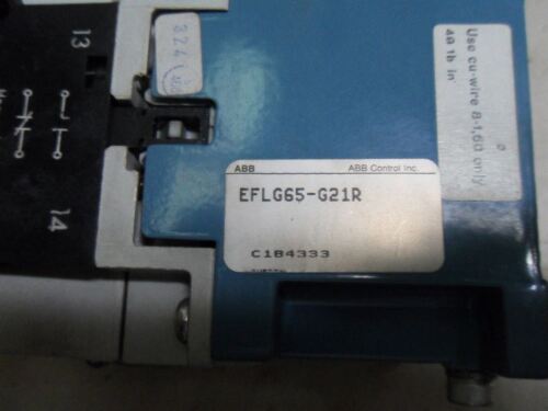 1 ABB EFLG65-G21R EFLG 65-3P DRIVE CONTACTOR