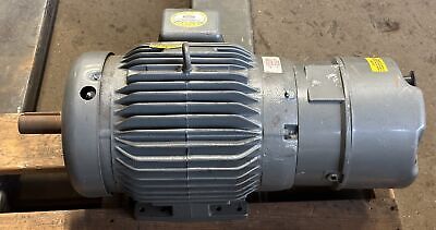 Baldor 230/460 V 3 PH 1140 RPM 7.5 HP 215T Frame TE Motor w/ Stearns Brake