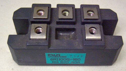 Fuji Power Block 6RI100G-160 3PH 100A 1600 Volt