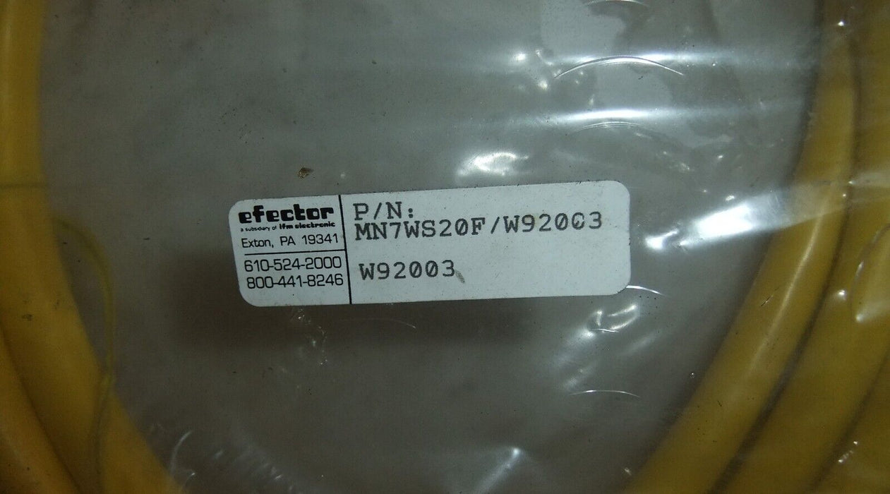 Efector MN7WS20F W22003 Cable