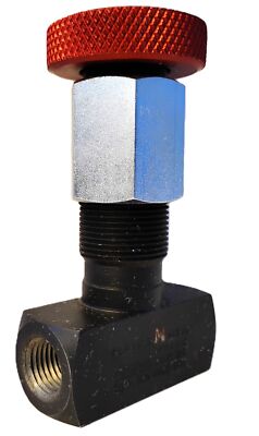 Parker RCP400SM Hydraulic Flow Control Valve w/ Relief Knob