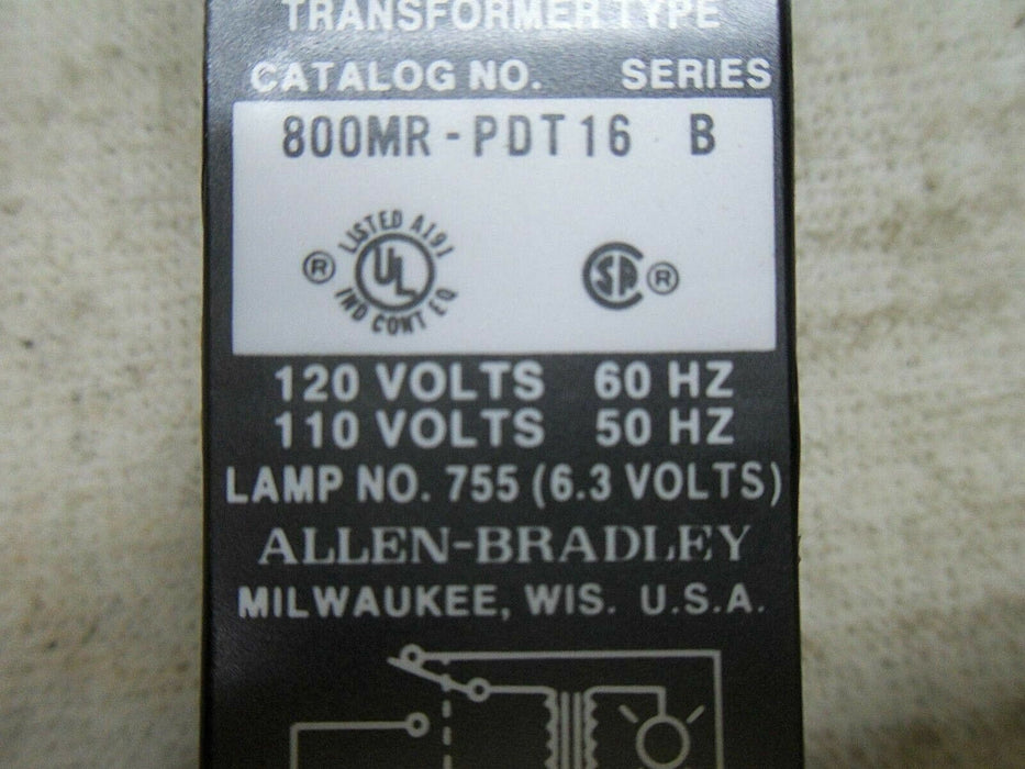 Allen-Bradley 800Mr-Pdt16R Dual Input Pilot Light