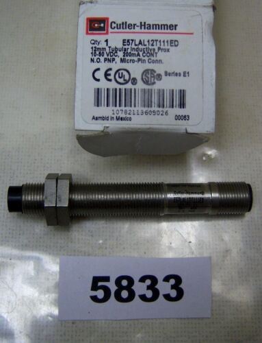 Cutler-Hammer E57LAL12T111ED Tubular 12mm 200mA 10-50 VDC