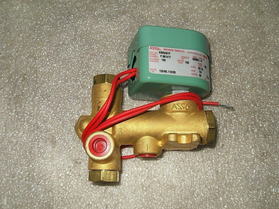 ASCO 8300A81F Solenoid Valve