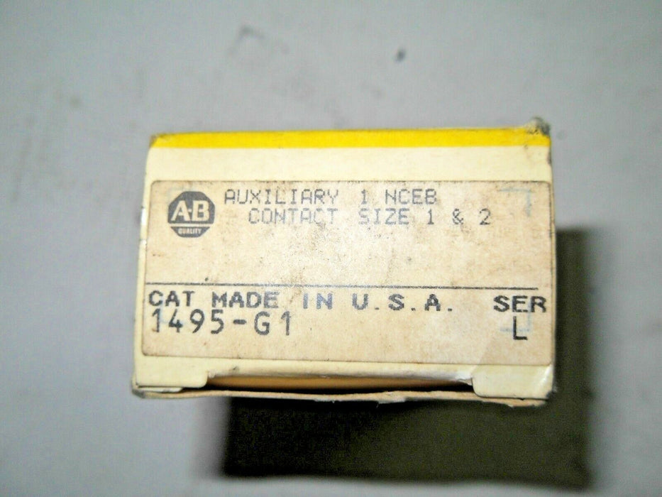 Allen-Bradley 1495-G1 Auxiliary Contact Block