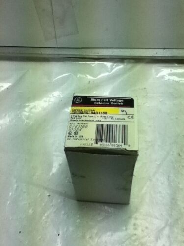 GE CR104PSL94R11S8 Selector Switch
