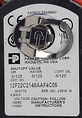 Parker 12F22C2148AAF4C05 GOLD RING Solenoid Valve