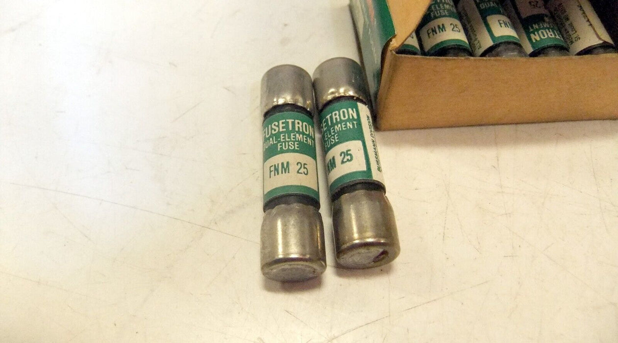 7 Fusetron Fuses FNM-25
