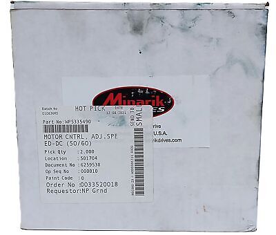 Minarik RG100UC-0600 0-90V 10A 1HP Inverter Drive for Permanent Magnet/DC Motor