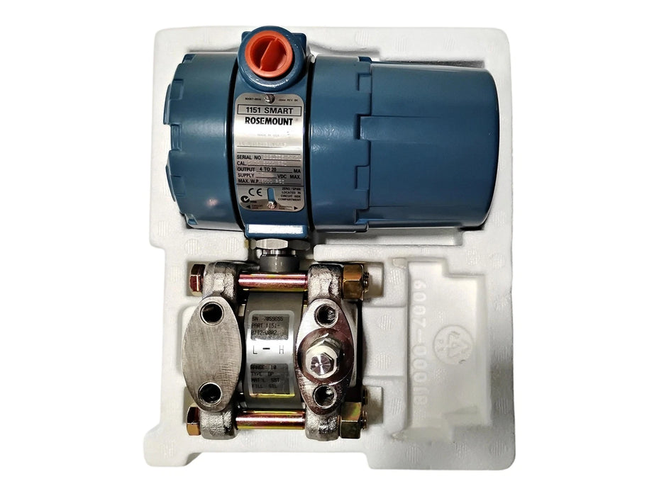 Emerson Rosemount 1151GP0S52B1M7DF 0-6000 PSI Smart Pressure Transmitter