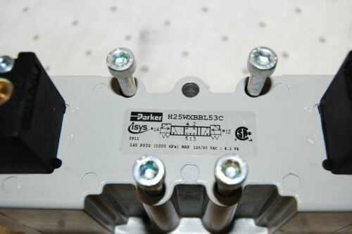 Parker H25XBBL53C Double Solenoid Valve