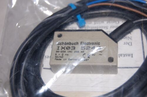 Schonbuch Electronic IX03 5248 Proximity Switch