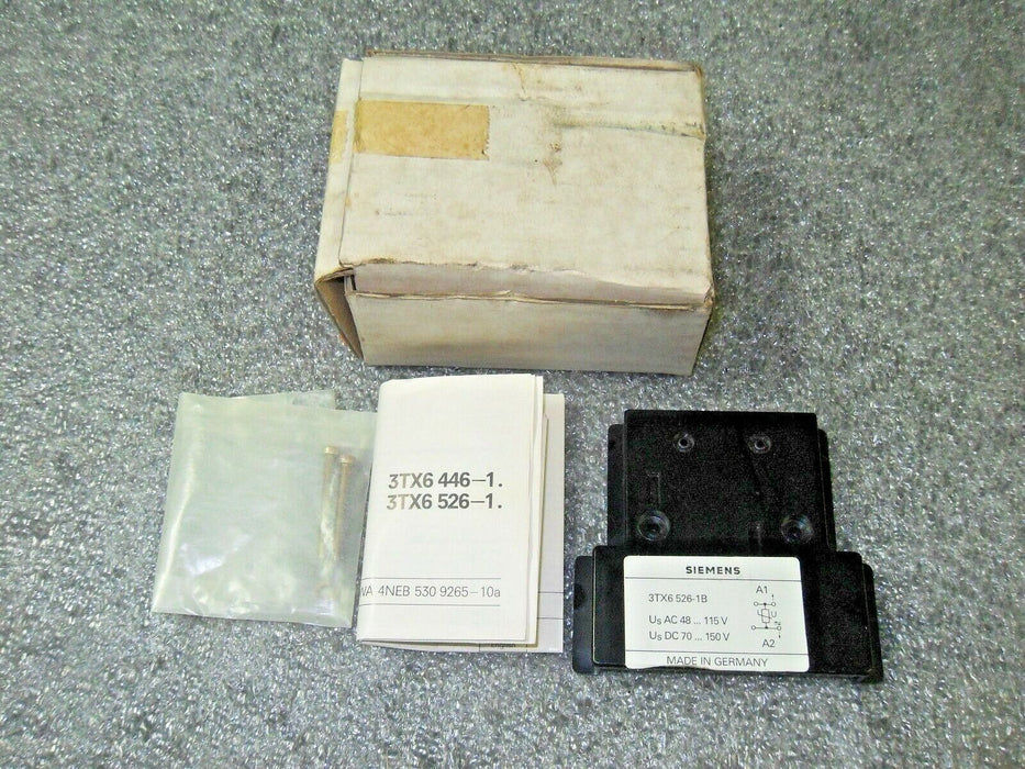 Siemens 3TX6 526-1 B Overvoltage Limiter