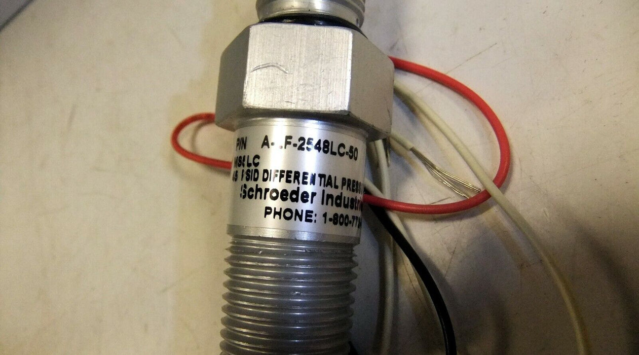 Schroeder Differential Pressure Switch A-LF2548LC-50