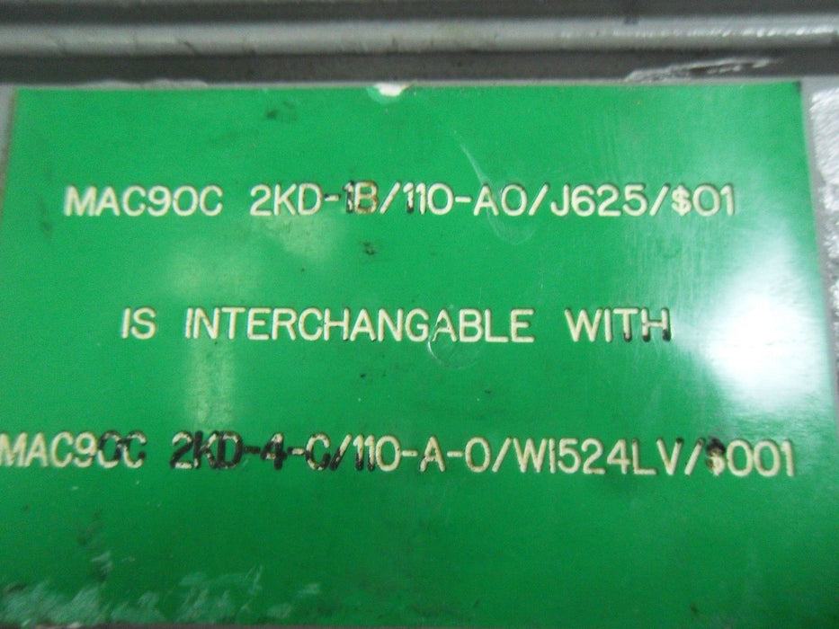 INDRAMAT MAC90C-2-KD-1-B/110-A-0/J625/S01 SERVO MOTOR