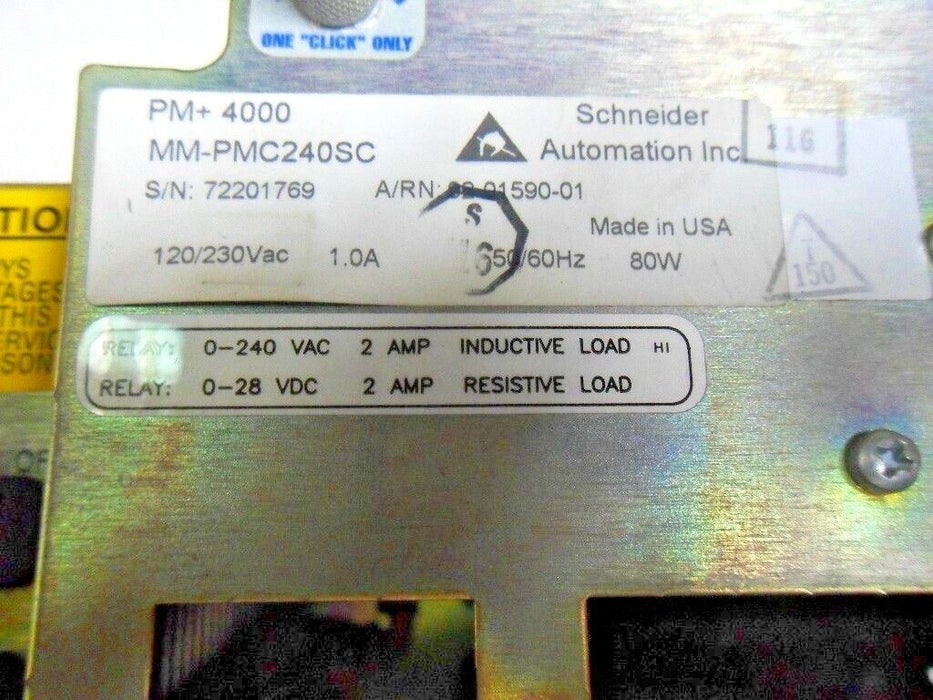 Schneider Automation MM-PMC240SC W/o Operator Interface