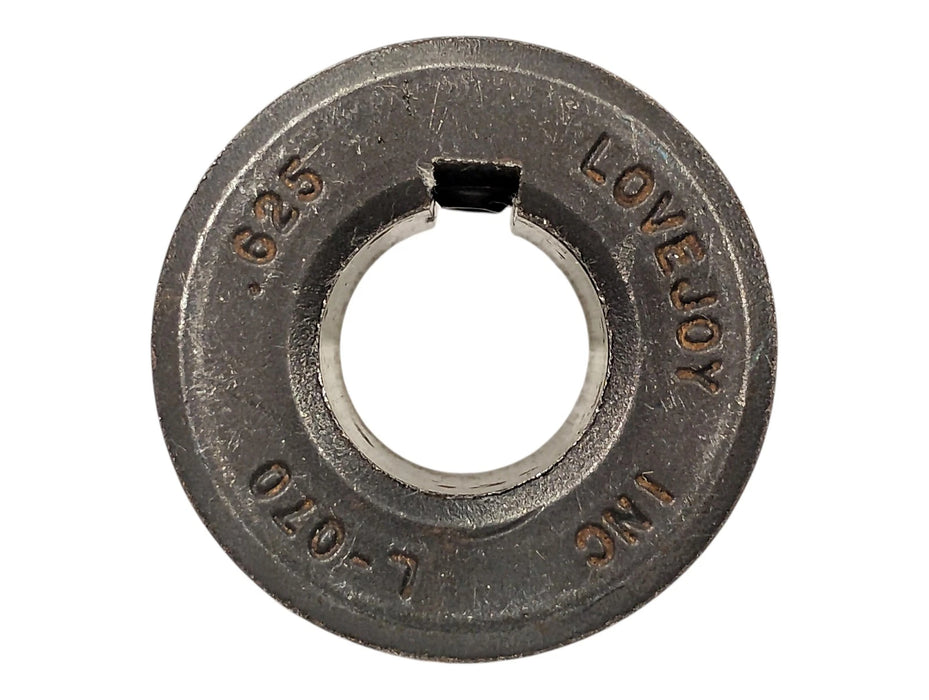Lovejoy L070 3 Piece Jaw Flexible Coupling 0.500 in X 0.625 in w/ 1/4 in Keyway