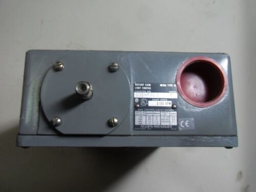 Allen-Bradley 803-F812 Rotary Cam Limit Switch