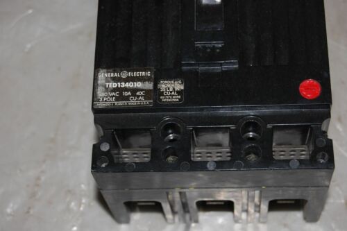 GE TED134010WL Molded Case Circuit Breaker