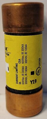 Bussmann LPJ-8SP 600 V AC / 300 V DC 8 A Low-Peak Time-Delay Fuse - Lot of 3