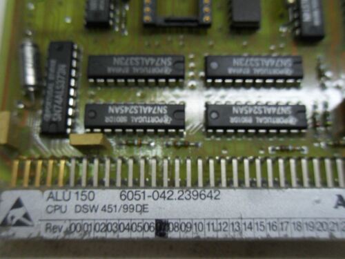 1 AEG 6051-042.239642 CPU MODULE