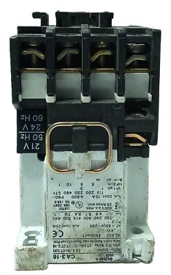 Sprecher & Shuh CA3-16-10 600 V AC 25 A Motor Starter w/ 24 V AC Coil