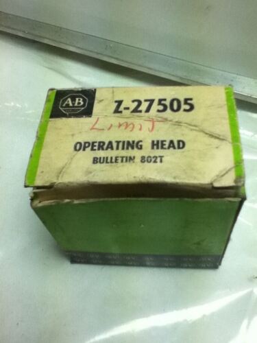 Allen-Bradley Z-27505 OPERATING HEAD