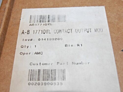 Allen-Bradley 1771-OYL CONTACT OUTPUT MODULE
