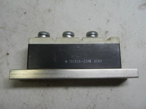 1 Siemens 701819-22AW RECTIFIER