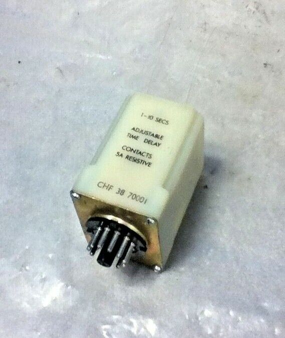 POTTER & BRUMFIELD CHF-38-7001 TIME DELAY RELAY