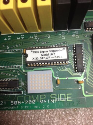 SIGMA INSTRUMENTS 506-200 CIRCUIT BREAKER