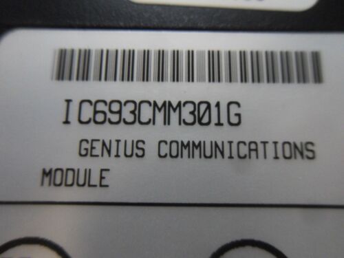 1 GE FANUC IC693CMM301G GENIUS COMMUNICATIONS MODULE
