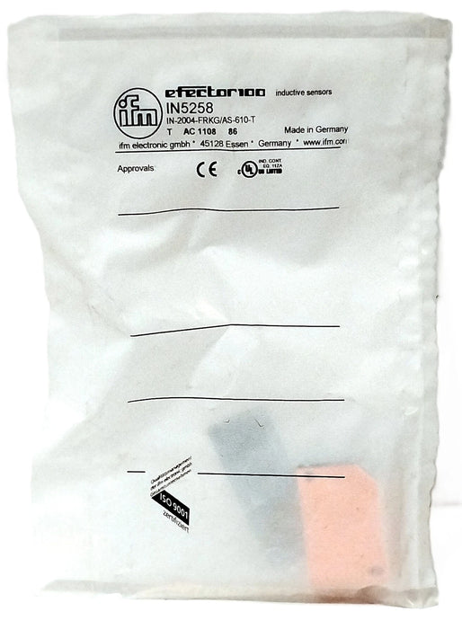 Efector IN-2004-FRKG/AS-610-T IN5258 10-55 V DC Inductive Proximity Sensor