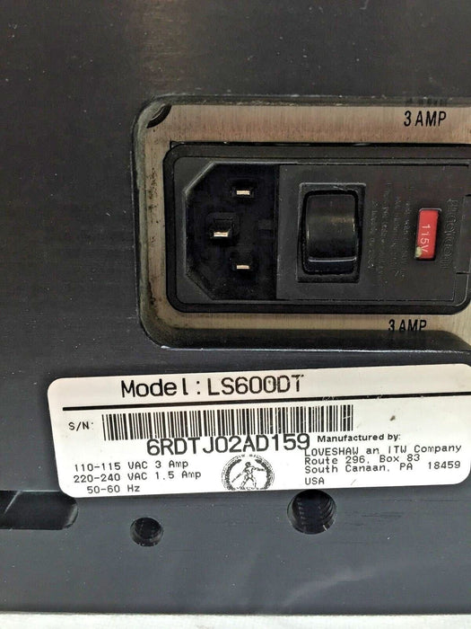 Loveshaw Ls600Dt Label Control
