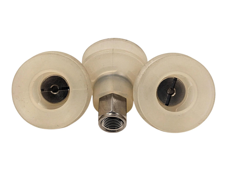 Anver Corp B1.5-33 1.5 in Bellows Suction Cups w/ Stainless Steel Fitting