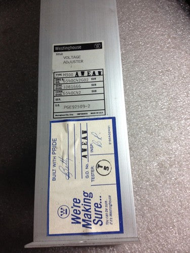 Westinghouse M300 6540C42G02 Voltage Adjuster