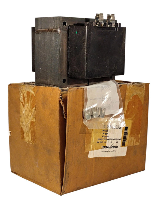 Federal Pacific FA500JK Type FEC 500VA Industrial Control Transformer