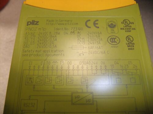 Pilz Base Unit 20 Input 773100 PNOZm1p 24VDC