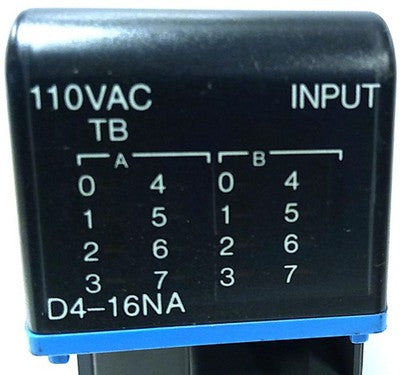 AutomationDirect D4-16NA DL405 120 V AC 16 Point PLC Input Module