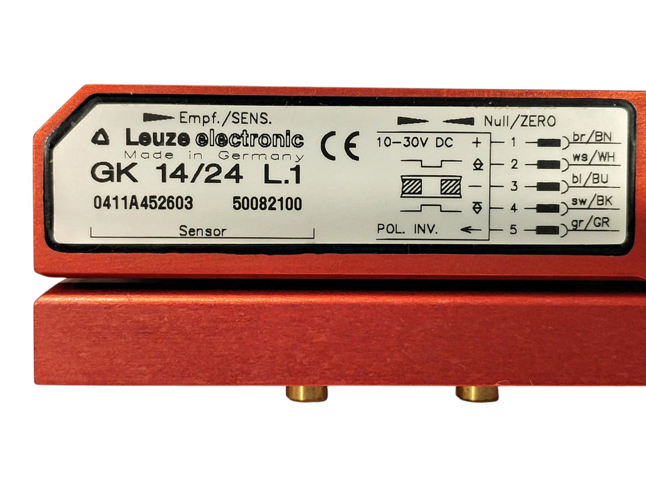 Leuze GK-14/24-L.1 10-30 V DC Capacitive Proximity Fork Sensor