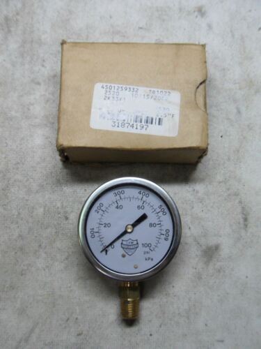1 Hydro-Pak 104 Sb Pressure Gauge 0-100 Psi