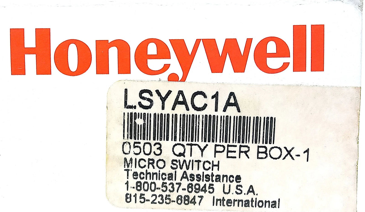 Honeywell LSYAC1A 600 V AC 10 A Rotary Gear Limit Switch