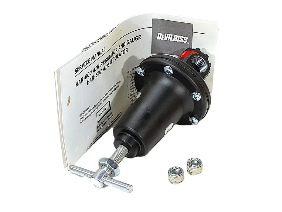 DeVilbiss HAR-507 250 psi 60 CFM Air Pressure Regulator w 1/4 in NPT Ports